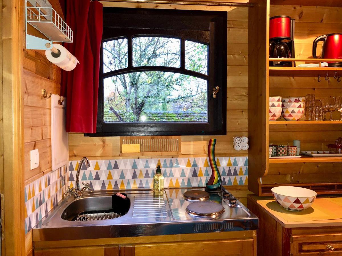 Millygite Roulotte - 4 Seasons Chalet-On-Wheels Zewnętrze zdjęcie