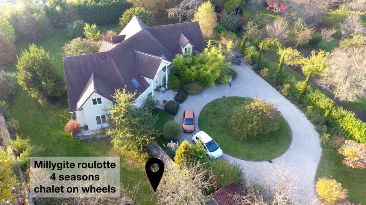 Millygite Roulotte - 4 Seasons Chalet-On-Wheels Zewnętrze zdjęcie